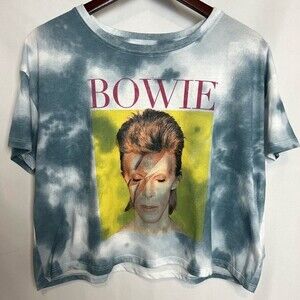 NWT Old Navy David Bowie Crop Top